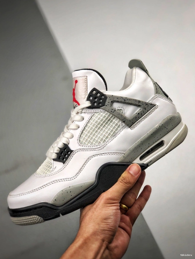 Rep TBK White Jordan OG Cement 4 (nike) 840606-192 Air 0710